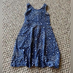Girl’s SO Navy Blue Star T Shirt Dress